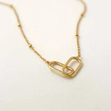 Linked Duo Necklace