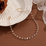 Perez Crystal Anklet