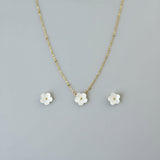 Quiet Blossom Necklace + Complimentary Earring