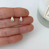 Quiet Teardrop Stud Earrings