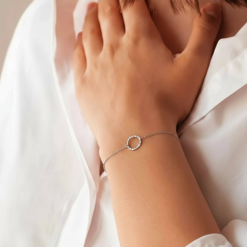 Orbit Open Circle Bracelet