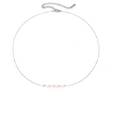 Briana Pearl Curve Necklace