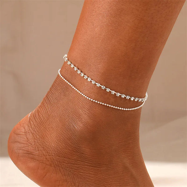 Twinline Spark Anklet