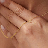 Whisper Fine Chain Necklace (+ Complimentary Bracelet)