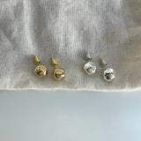 Pebble Stud Earrings