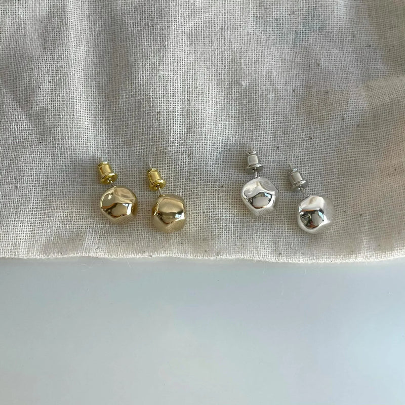 Pebble Stud Earrings