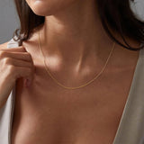 Whisper Fine Chain Necklace (+ Complimentary Bracelet)