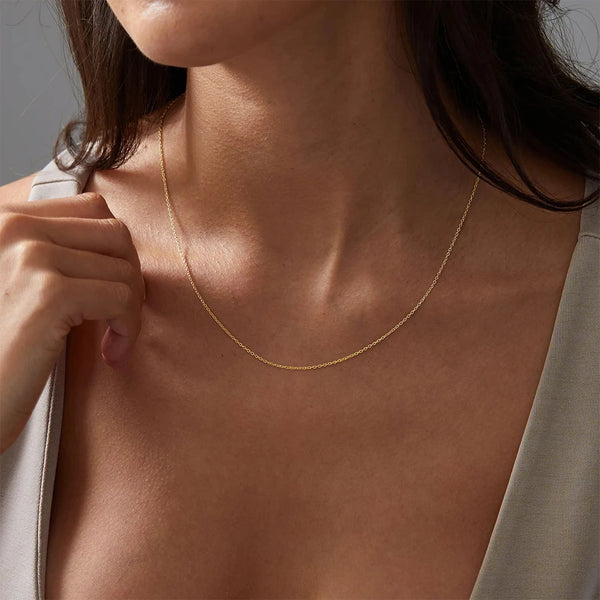 Whisper Fine Chain Necklace (+ Complimentary Bracelet)