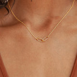 Linked Duo Necklace