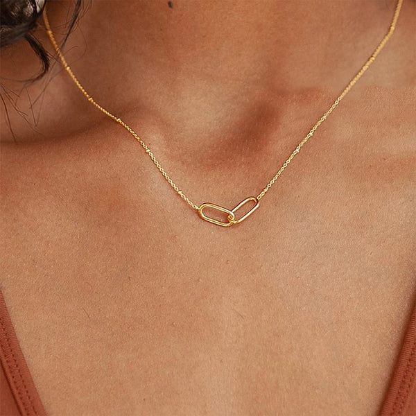 Linked Duo Necklace