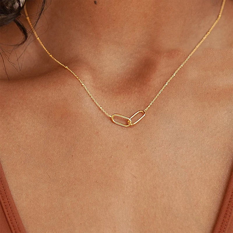 Linked Duo Necklace
