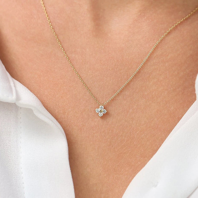 Lone Flower Necklace