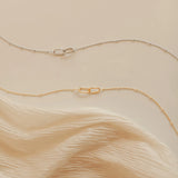Linked Duo Necklace