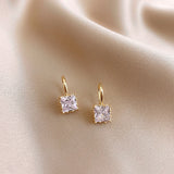Square Drop Earrings