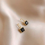 Square Drop Earrings