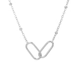 Linked Duo Necklace