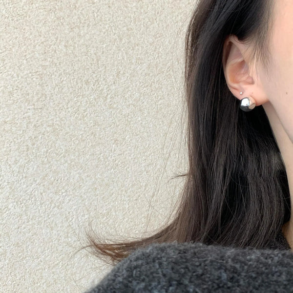 Pebble Stud Earrings