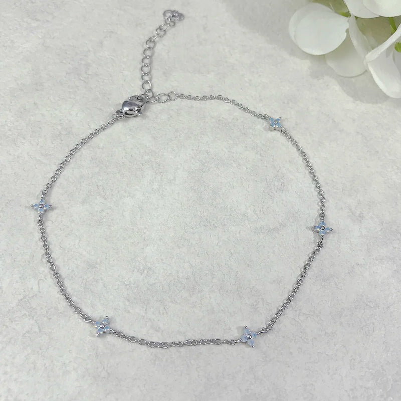 Seren Petal Anklet