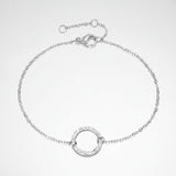 Orbit Open Circle Bracelet