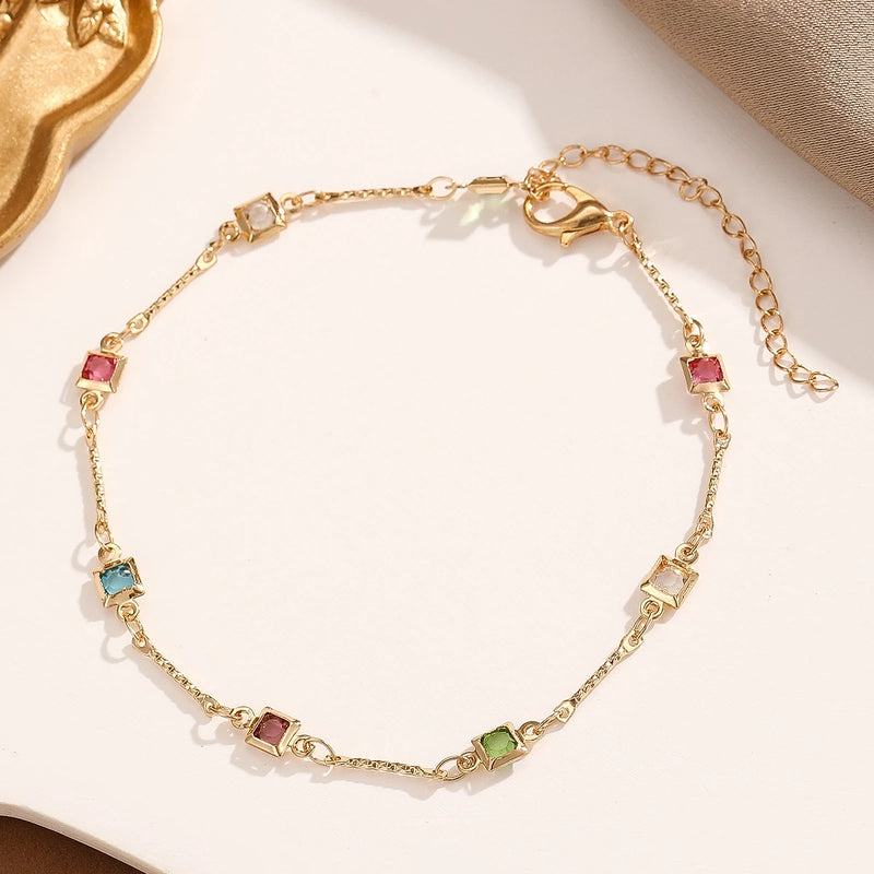 Prism Mosaic Anklet