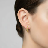 Seren Pavé Huggie Earrings Trio