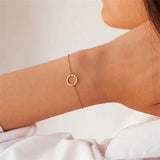 Orbit Open Circle Bracelet