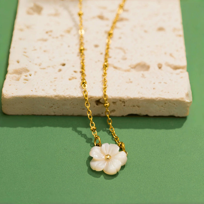 Quiet Blossom Necklace (+ Complimentary Earring)