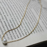 Solo Pearl Necklace