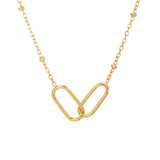 Linked Duo Necklace