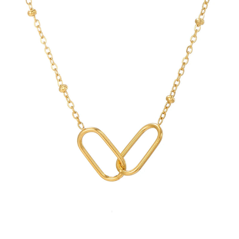 Linked Duo Necklace
