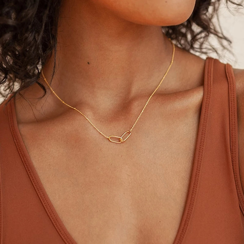 Linked Duo Necklace