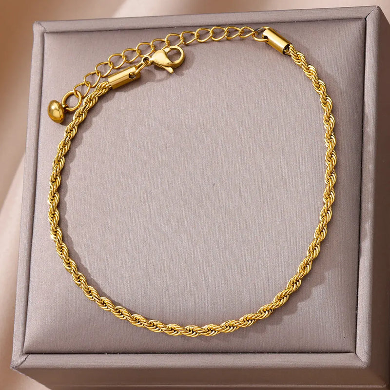 Mariner Twist Anklet
