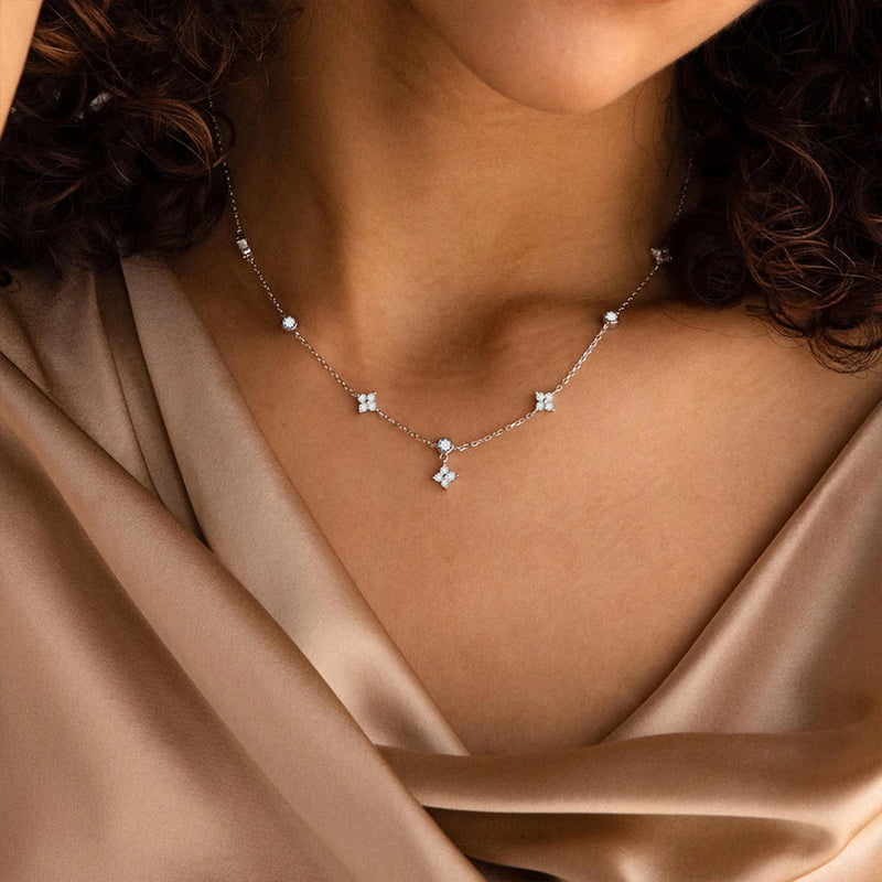 Stella Station Necklace