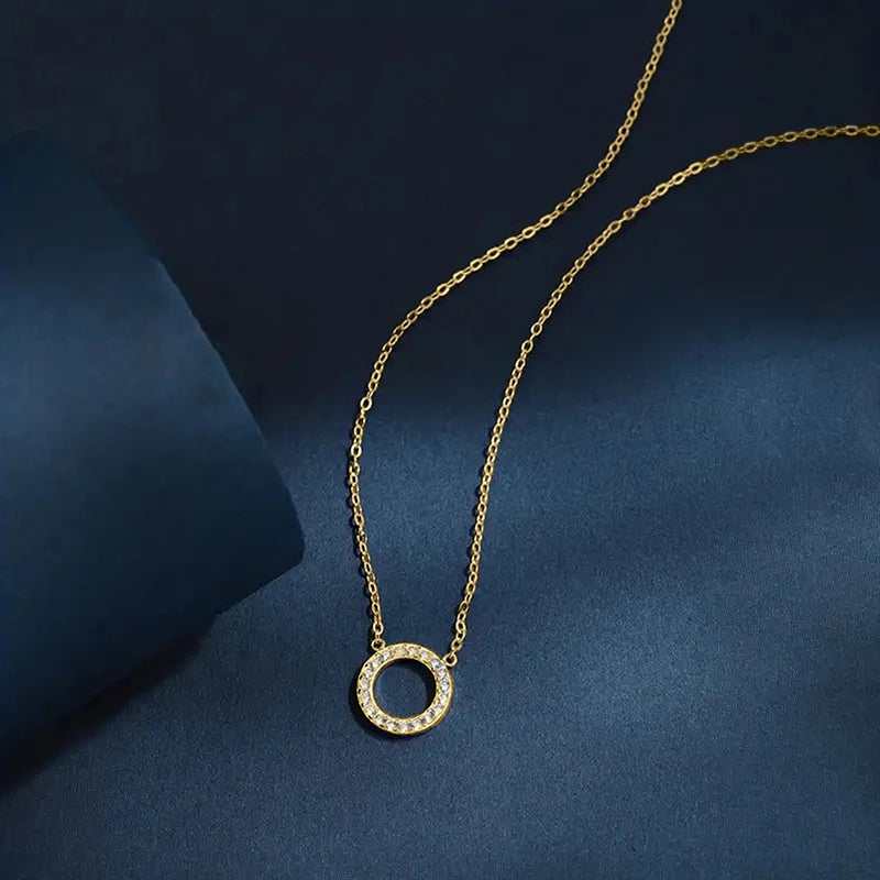 Simonete Circle Necklace (+ Complimentary Earring)
