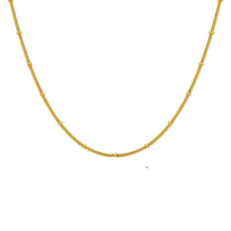 Golden Thread Necklace (+ Complimentary Bracelet)