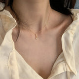 Gilded Dewdrop Necklace