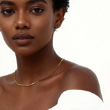 Golden Thread Necklace + Complimentary Bracelet