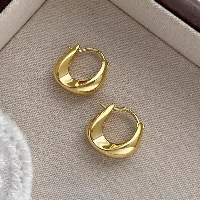 Huggie Curve Earrings