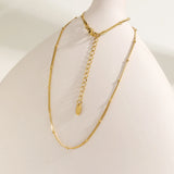 Golden Thread Necklace (+ Complimentary Bracelet)