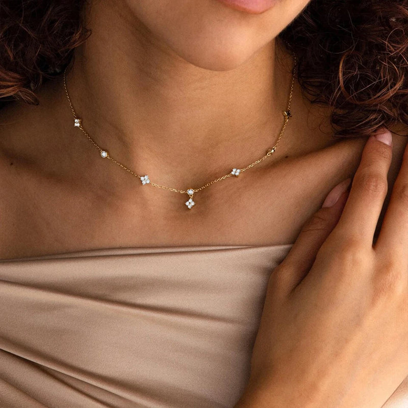 Stella Station Necklace