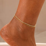 Twinline Spark Anklet