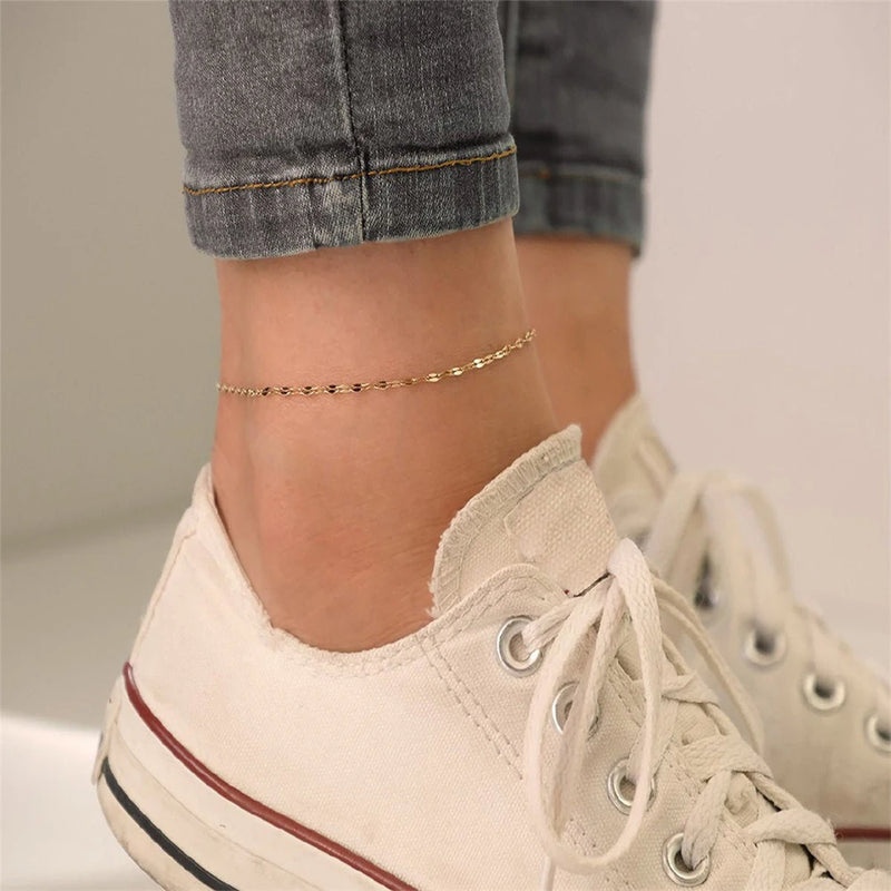 Lune Shimmer Anklet
