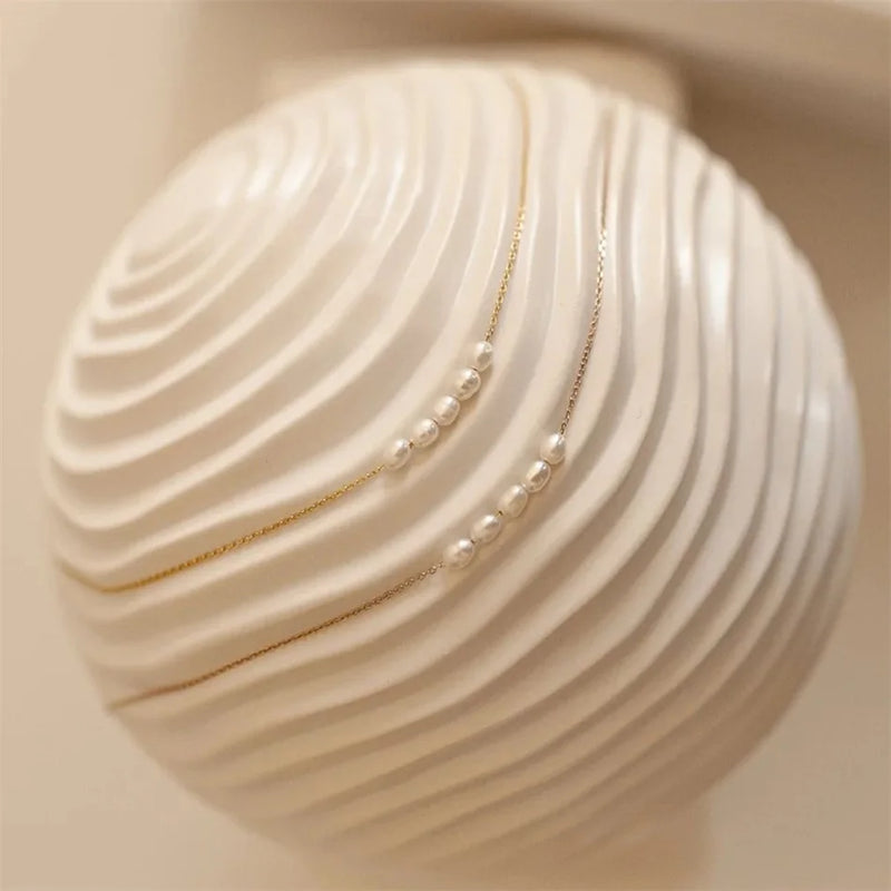 Briana Pearl Curve Necklace