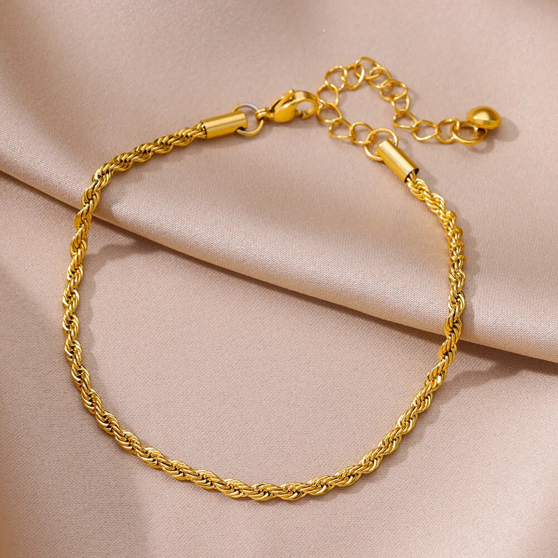 Mariner Twist Anklet