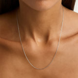 Whisper Fine Chain Necklace (+ Complimentary Bracelet)
