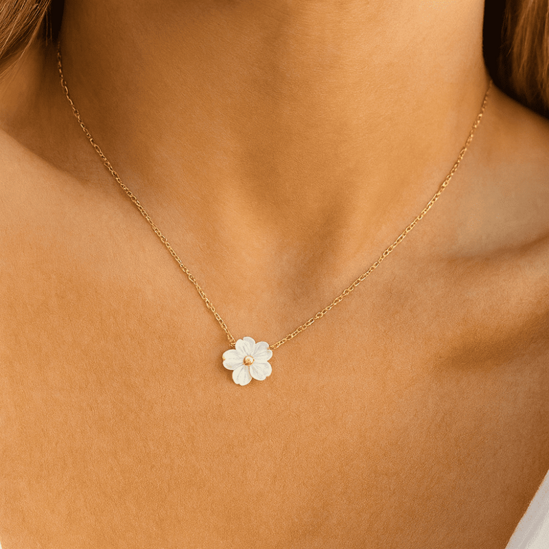 Quiet Blossom Necklace (+ Complimentary Earring)